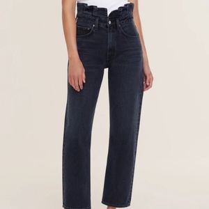 AGOLDE Lettuce Waistband Reworked Jeans.